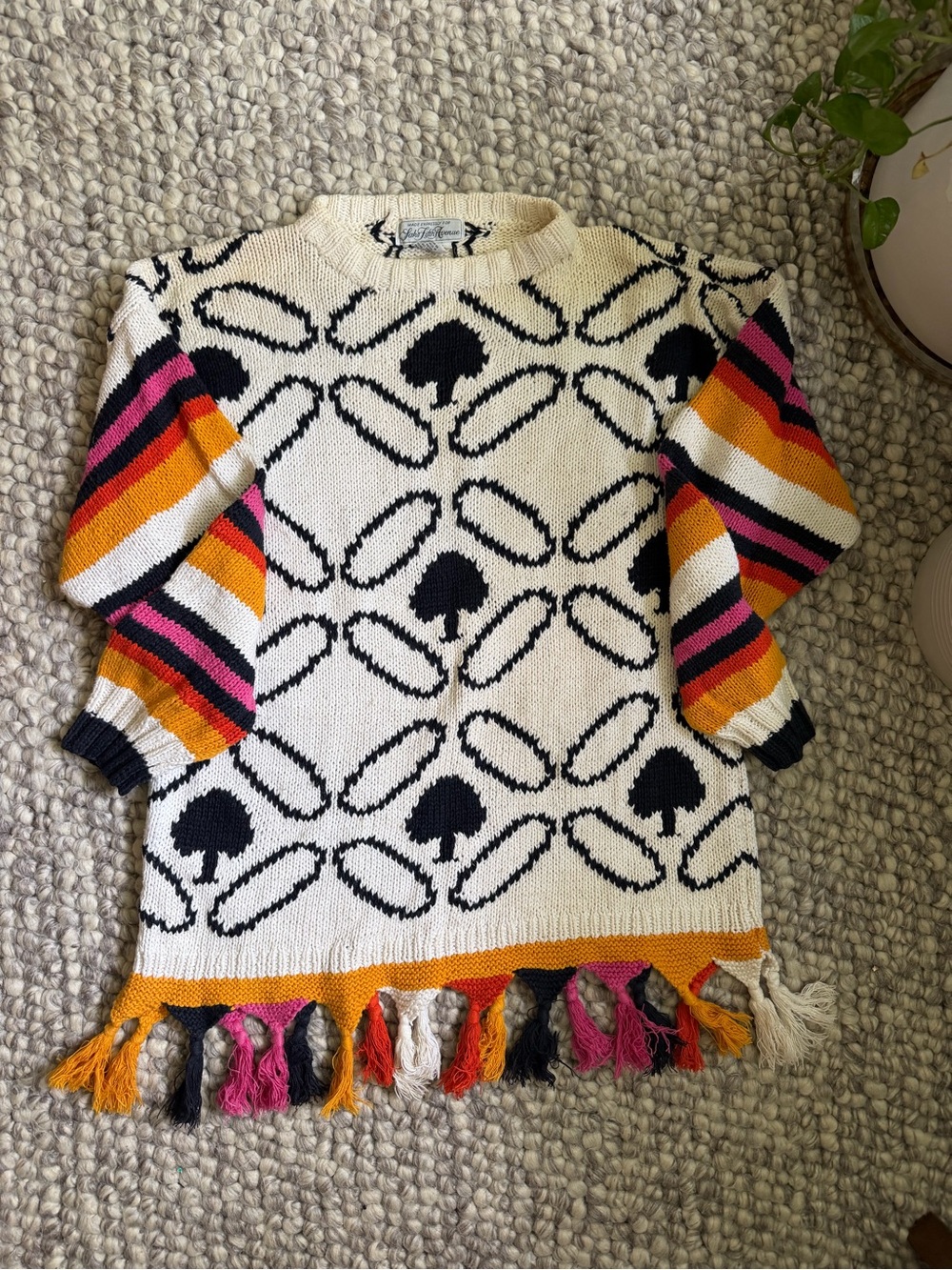 Saks Fifth Avenue Vintage Tunic Sweater